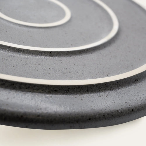 Teller Ddoria  - Granit Grau