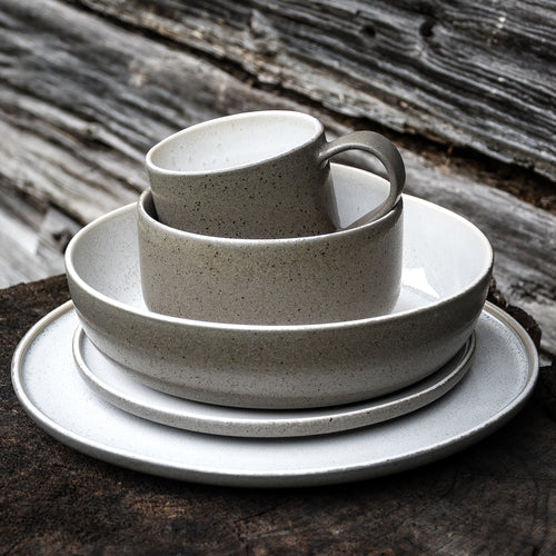 Schale Ddoria - Granit Grau